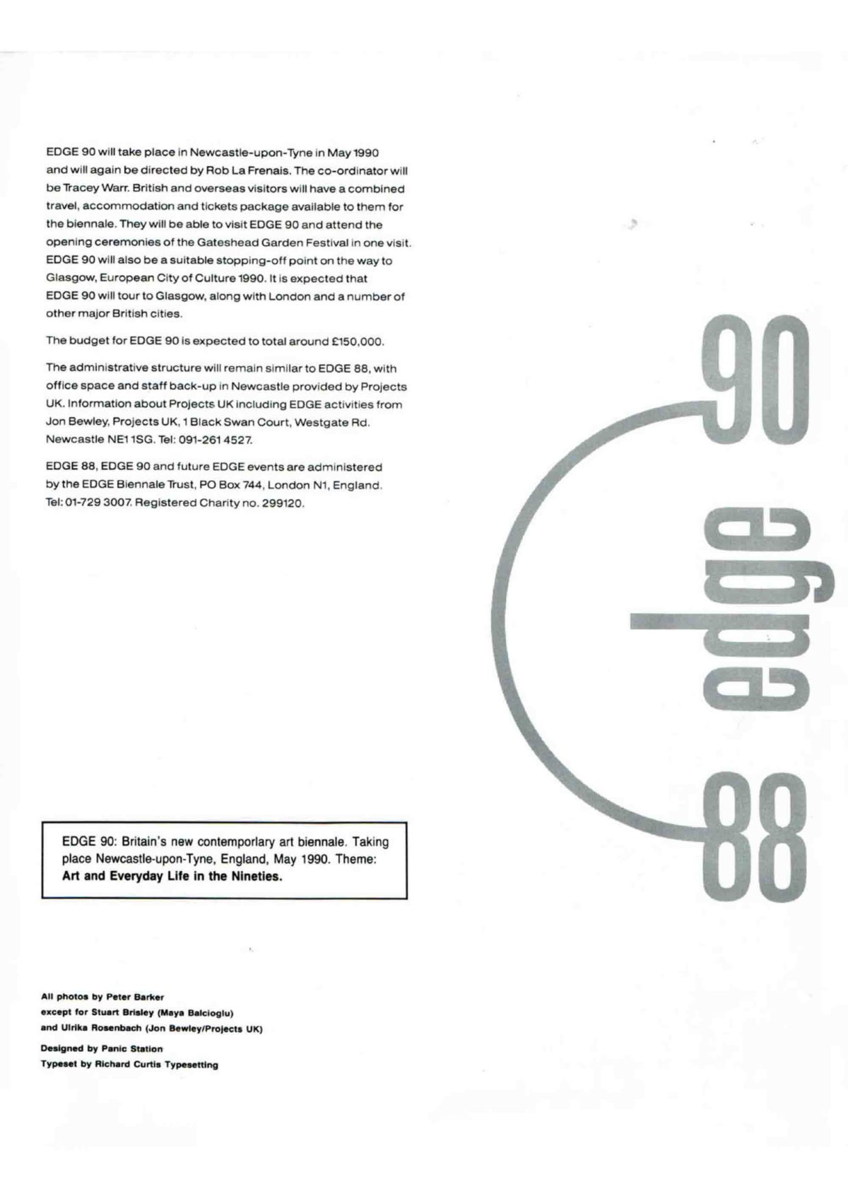 EDGE 88-99 Booklet, 1988 (Page 10 of 11)