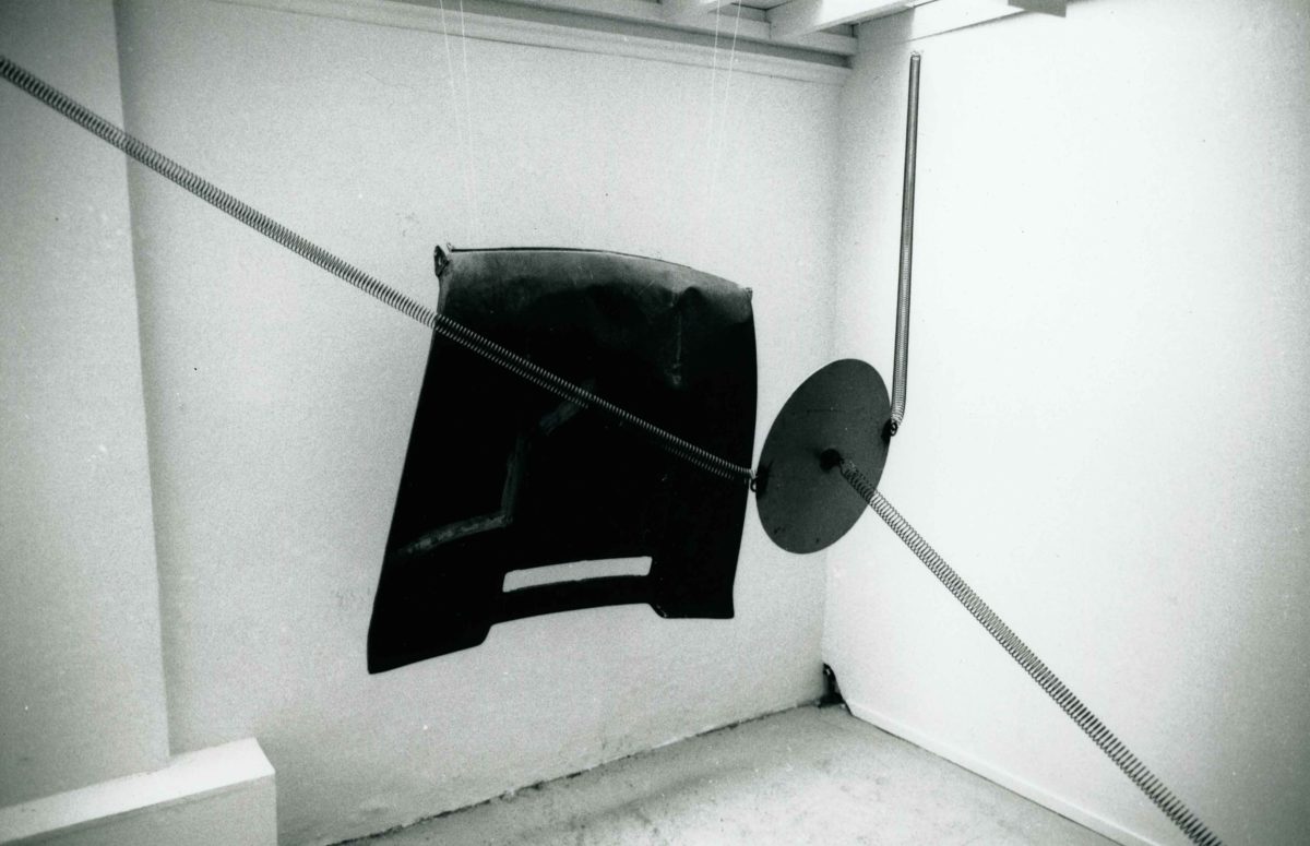 Roberto Lucca Taroni, 'Portrait de l'artiste en saltimbanque' Installation, 1988