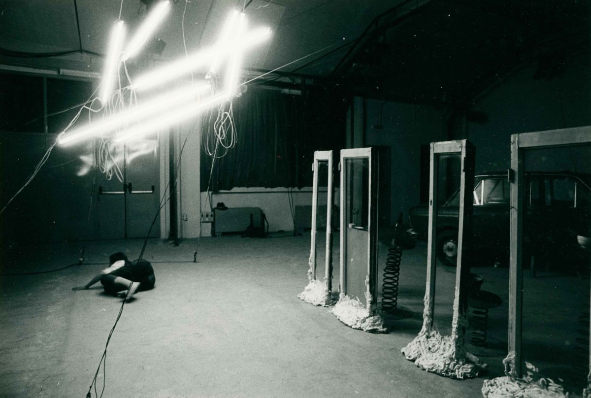 Roberto Lucca Taroni, 'Portrait de l'artiste en saltimbanque' Performance, 1988