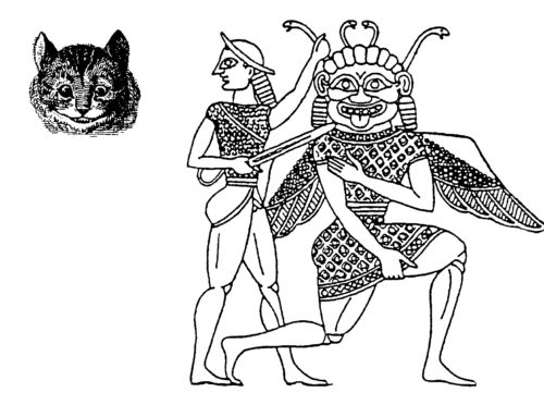 Marcelle van Bemmel, ‘Perseus shield’ (Perseus and cheshire cat), 1987. Courtesy of the Artist