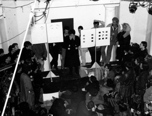 Richard Layzell, ‘Cruising’, 1985. Art in Danger. Photo: Daniel Hatt. Courtesy of the Artist