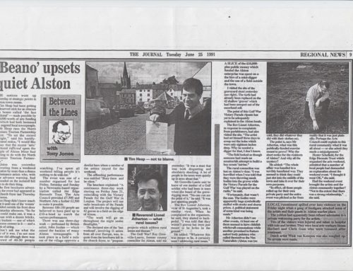 The Last Weekend, Press, 1991. (Page 3 of 4). Courtesy of Nieves Correa